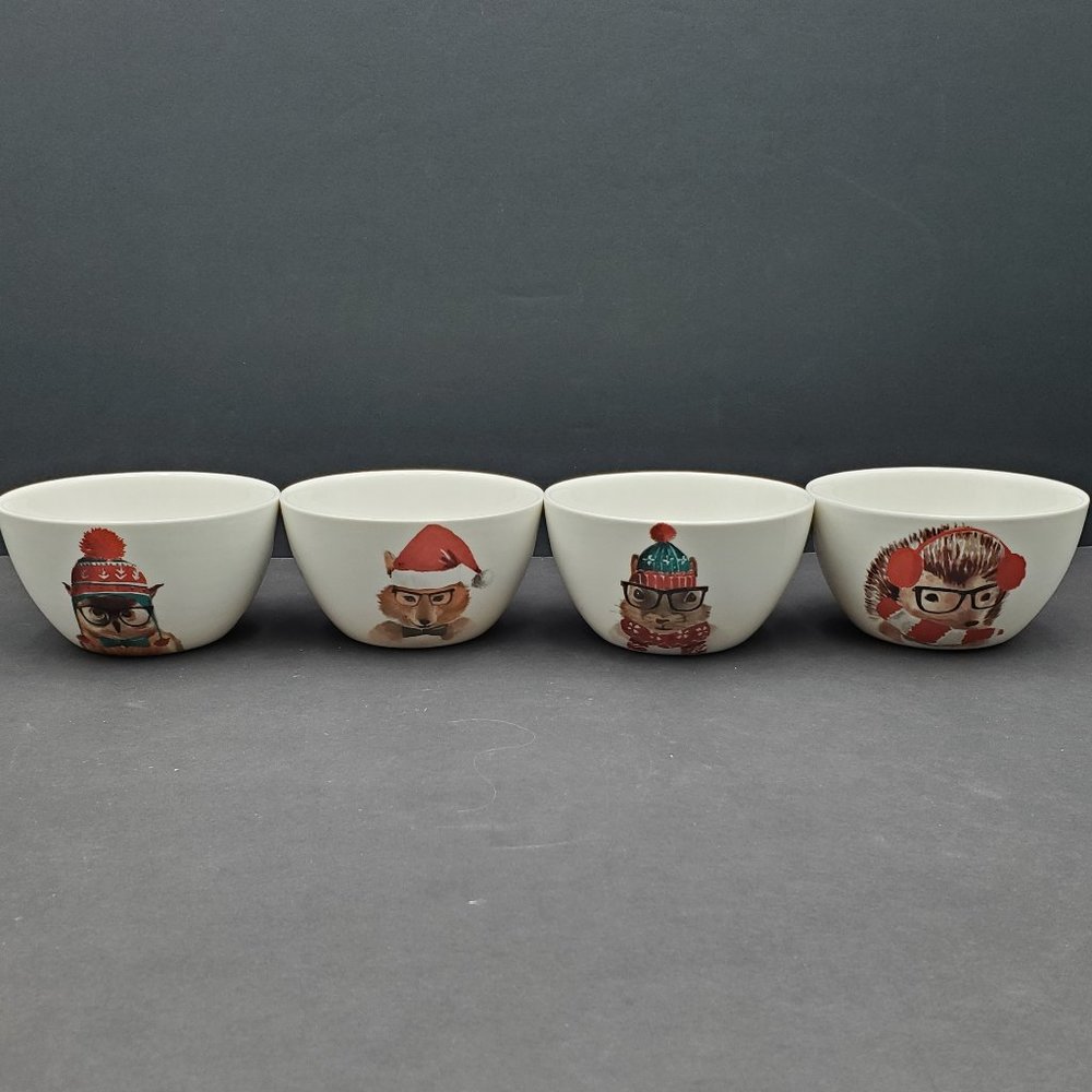 Holidays by Ciroa Woodland Creatures Animal Bowls Dessert Sauce Dip Candy Dishes